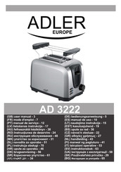 Adler AD 3222 Manual De Uso