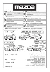 Mazda C850-V7-650A Instrucciones De Montaje