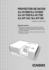 Casio XJ-ST155 Guia Del Usuario