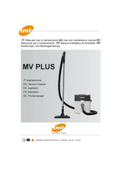 TMB MV PLUS Manual De Uso Y Mantenimiento