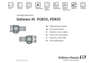 Endress+Hauser Soliwave M FQR50 Instrucciones De Operación