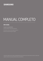 Samsung HW-S50A Manual De Instrucciones