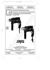 Skil 6443 Instrucciones De Funcionamiento Y Seguridad