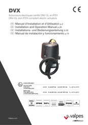 Watts Valpes DVX 75 Serie Manual De Instalación Y Funcionamient