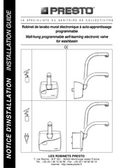 Presto 55200 Guia De Inicio Rapido