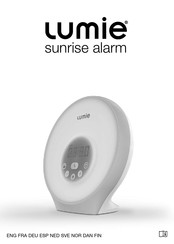 Lumie sunrise alarm Manual Del Usuario