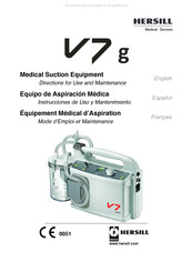 HERSILL V7g Instrucciones De Uso Y Mantenimento