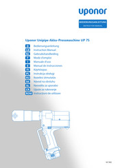 Klauke uponor UP 75 Manual De Instrucciones