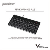 perixx PERIBOARD-505 PLUS Manual De Instrucciones