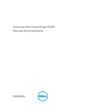 Dell PowerEdge M420 Manual Del Propietário