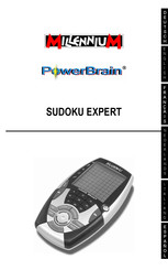 Millenium PowerBrain SUDOKU EXPERT Manual De Instrucciones