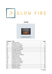 Glow Fire Lessing Instrucciones De Montaje