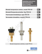 WIKA TFS135 Manual De Instrucciones