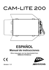 JB Systems CAM-LITE 200 Manual De Instrucciones