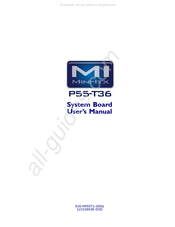 Mini-Itx P55-T36 Manual Del Usuario