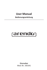 ARENDO 305341 Manual Del Usuario