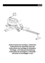 BH FITNESS R370 Instrucciones De Montaje Y Utilización