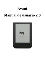 bq Avant Manual Del Usuario