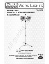 POWER SMITH PWL2160TS Manual Del Operador