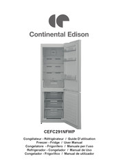 CONTINENTAL EDISON CEFC291NFWP Manual Del Usuario