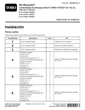 Toro 140-8018 Instrucciones De Instalación