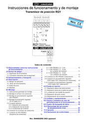 ARMATUREN RI21 Instrucciones De Funcionamiento Y De Montaje