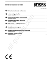 Johnson Controls YORK EOKC-24 FS Manual Del Usuario