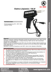 BGS technic 9920 Manual Del Usuario