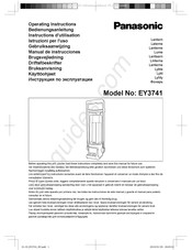 Panasonic EY3741 Manual Del Usuario