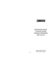 Zanussi ZRC 704 CS Manual Del Usuario