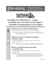 Wrebbit Puzzles THE LORD OF THE RINGS MINAS TIRITH Manual Del Usuario