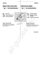 Samsung SC-D455 Manual De Instrucciones