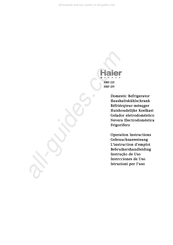 Haier HRF-225 Instrucciones De Uso