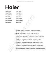 Haier HRF-370/2 Instrucciones De Uso