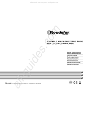 Roadstar CDR-4200CD Manual De Instrucciones