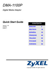 Zyxel DMA-1100P Guia De Inicio Rapido