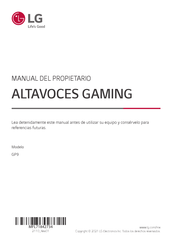 Lg GP9 Manual Del Propietário