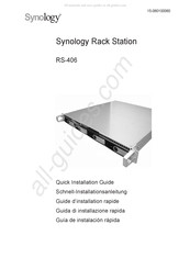 Synology RS-406 Guía De Instalación Rápida