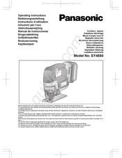 Panasonic EY4550 Manual De Instrucciones