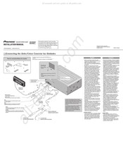 Pioneer CDX-FM687 Manual De Instalación