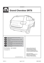 Mopar 82213485AD Instrucciones De Montaje