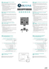 Airzone AZX6GTCFUJ Guia De Inicio Rapido