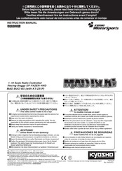 Kyosho MAD BUG Manual De Instrucciones