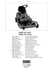 Sabo 107-16 HF Instrucciones De Uso