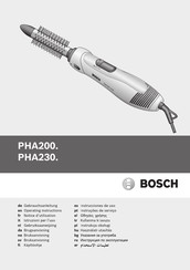 Bosch PHA200 Instrucciones De Uso