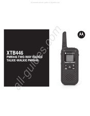 Motorola XTB446 Manual Del Usuario