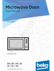 Beko MCB 25433 BG Manual Del Usuario