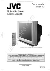 JVC AV-N29702 Guia Del Usuario