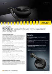 Jabra Talk 55 Ficha Técnica