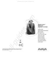 Avaya AWH65 DECT Guia Rapido De Inicio